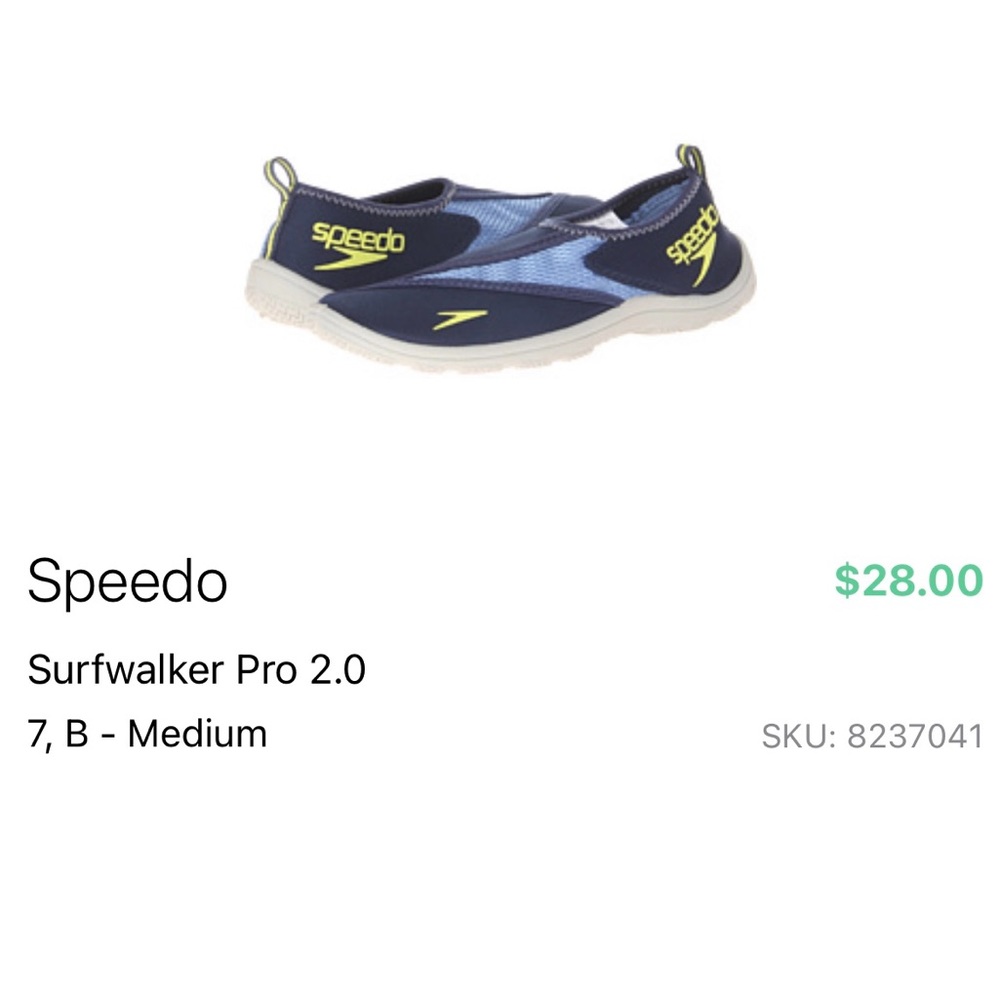 Speedo water shoes 7